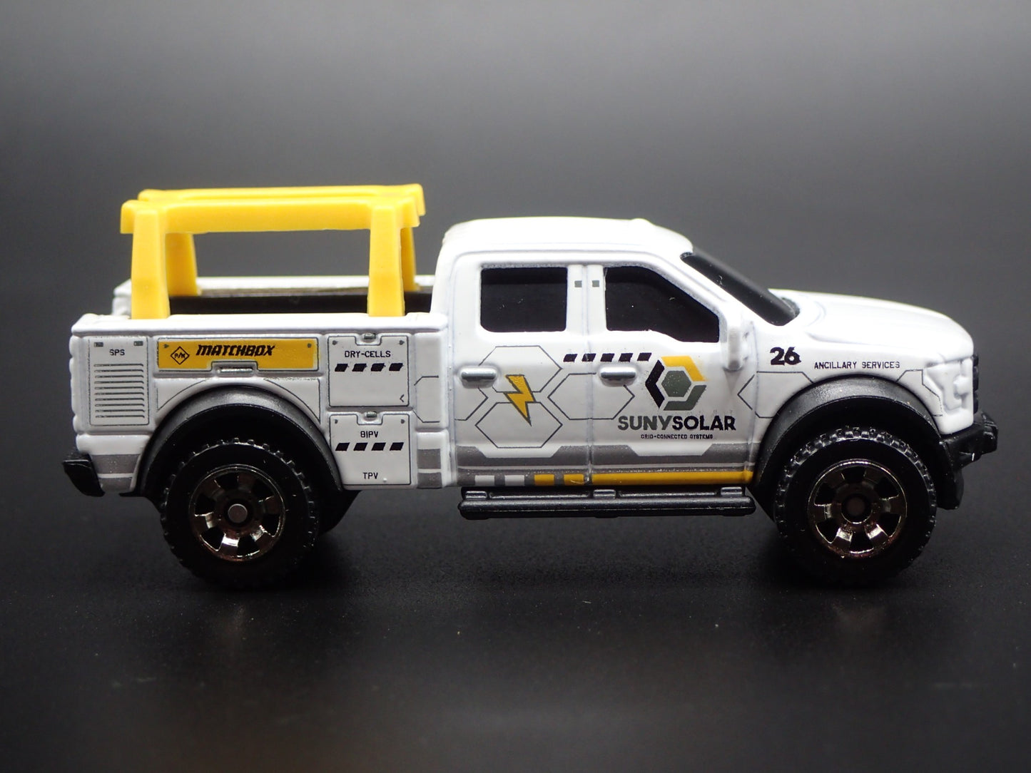 2015 - 2020 FORD F150 TRUCK SUNY SOLAR CONTRACTOR 1:64 SCALE DIECAST MODEL CAR