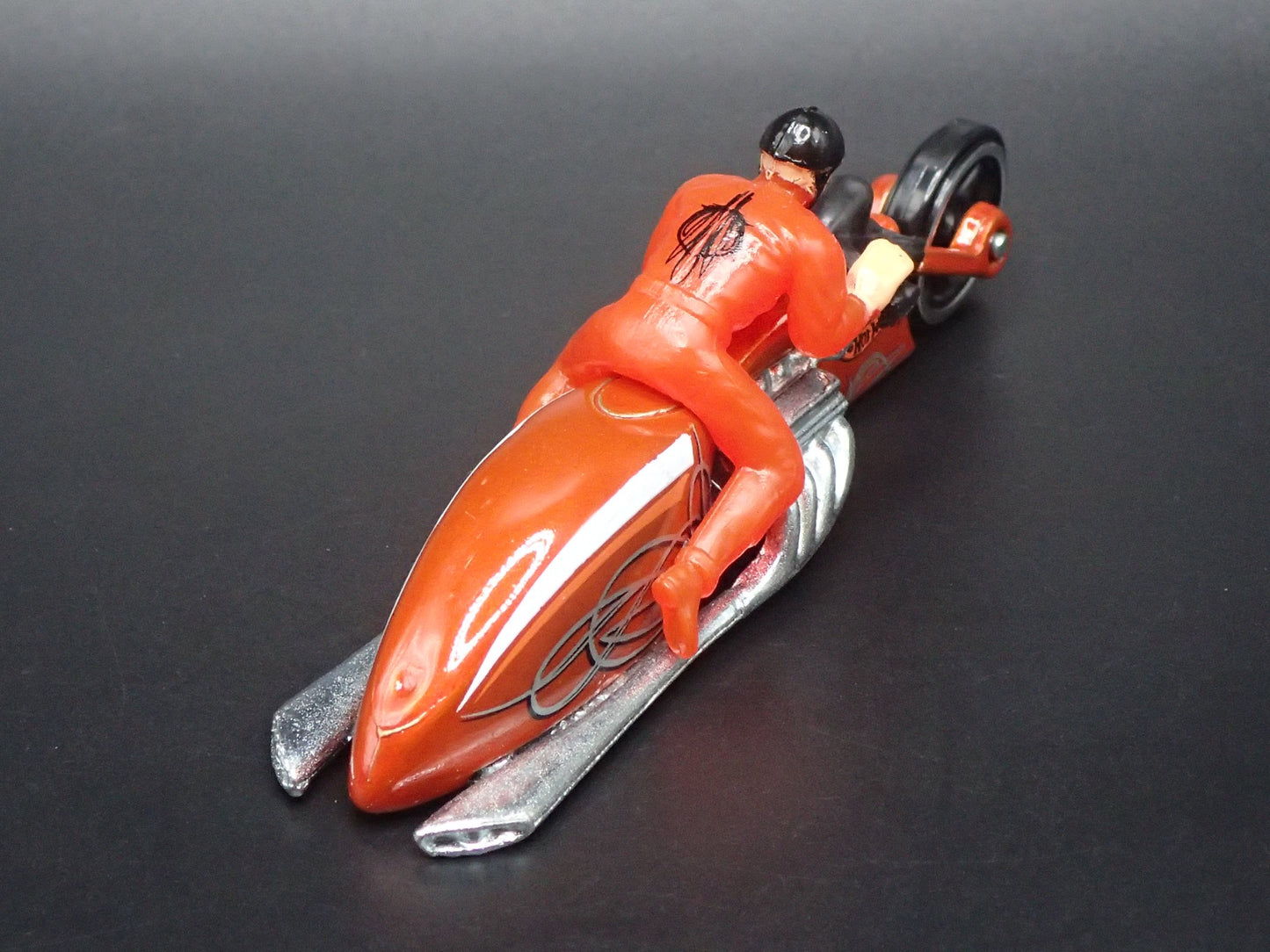 PIT CRUISER MOTORCYCLE HOT WHEELS RED 1:64 HW SCALE DIORAMA DIECAST MODEL CAR