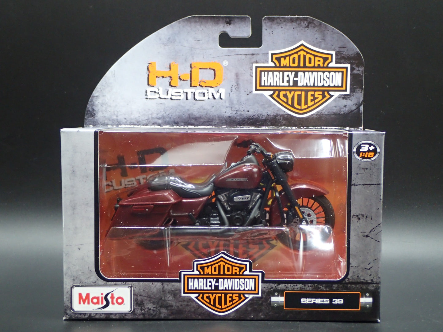2017 17 ROAD KING SPECIAL HARLEY DAVIDSON MOTORCYCLE MAISTO SERIES 39 1:18 MODEL