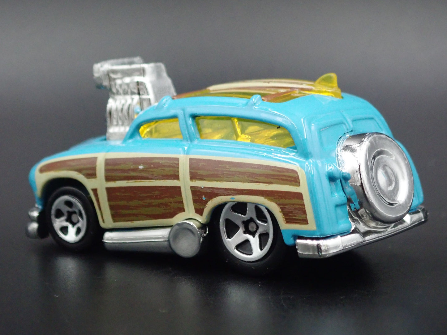 1950 50 FORD WOODIE WOODY STATION WAGON 1:64 SCALE DIORAMA DIECAST MODEL CAR