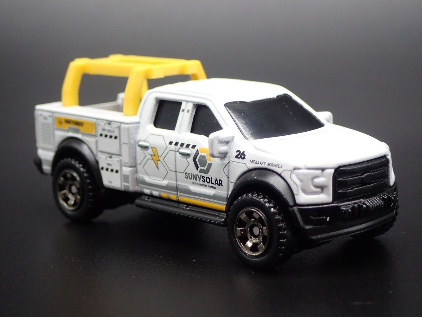 2015 - 2020 FORD F150 TRUCK SUNY SOLAR CONTRACTOR 1:64 SCALE DIECAST MODEL CAR