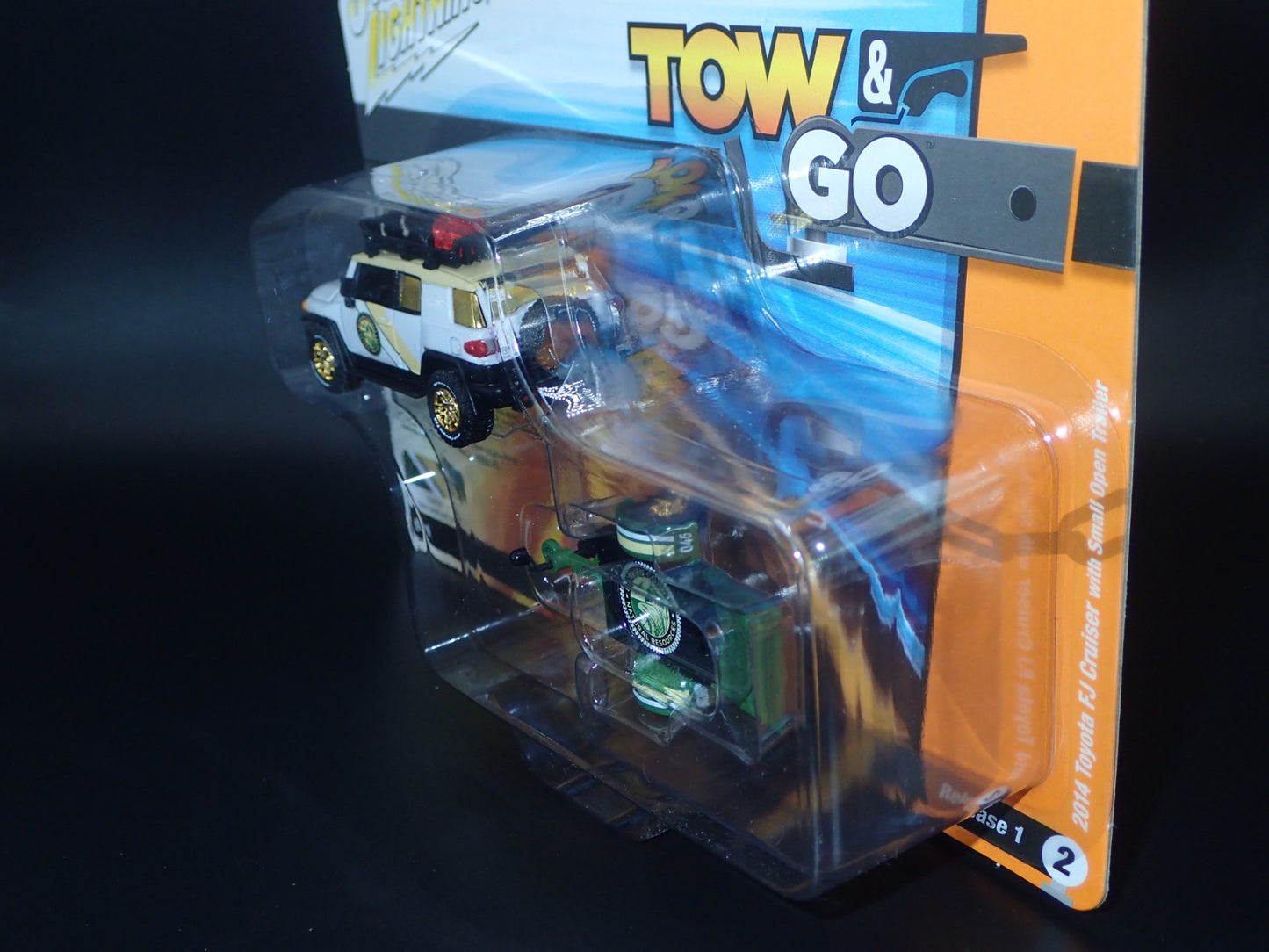2014 TOYOTA FJ CRUISER BERRIEN & TRAILER 2025 JOHNNY WHITE LIGHTNING TOW & GO 1
