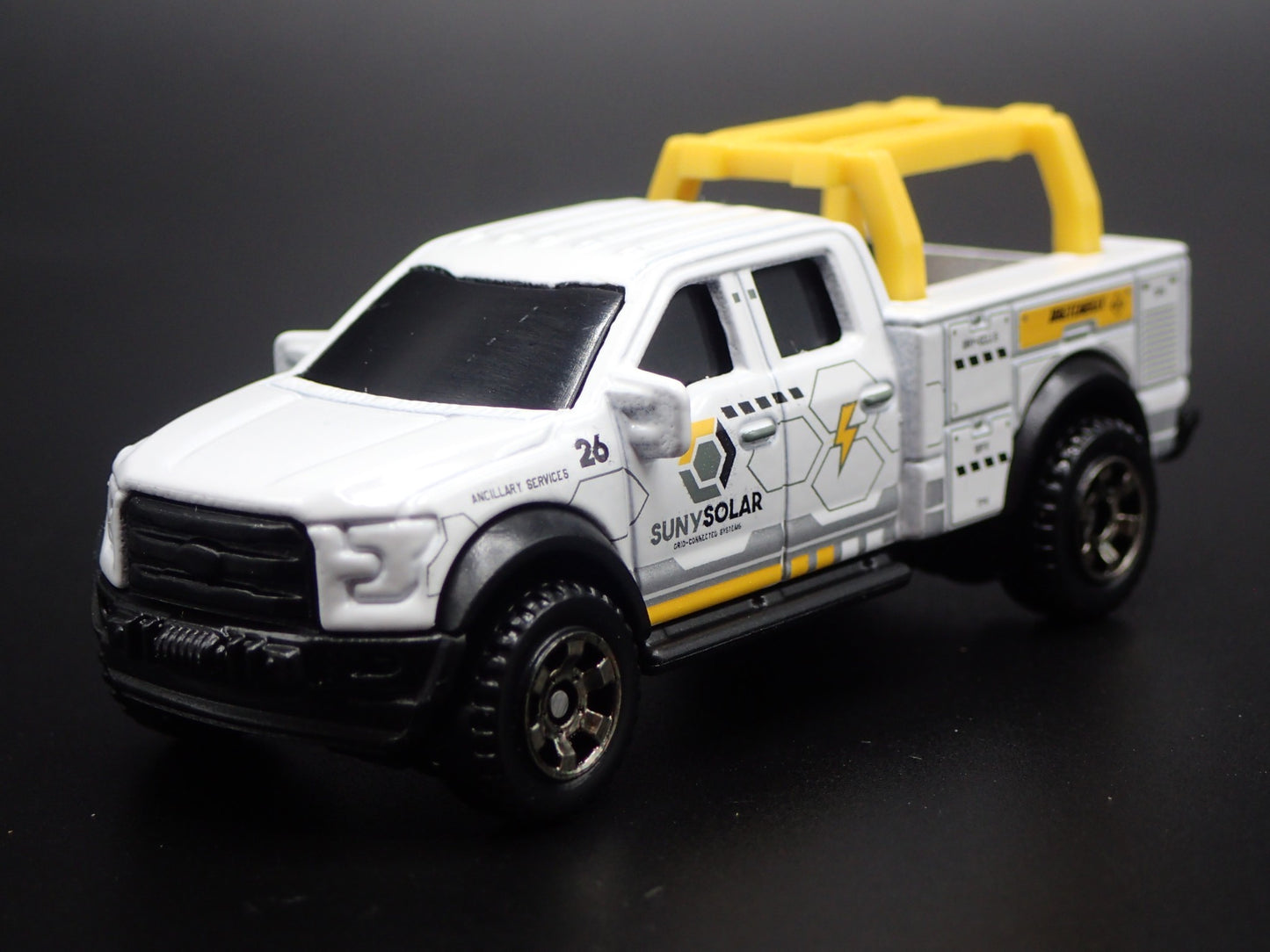 2015 - 2020 FORD F150 TRUCK SUNY SOLAR CONTRACTOR 1:64 SCALE DIECAST MODEL CAR