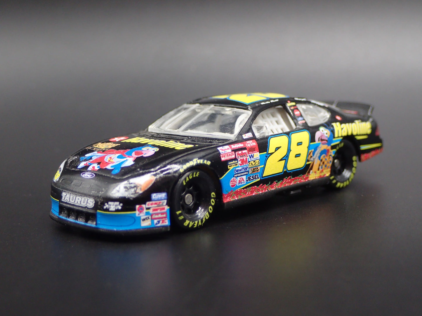 2002 FORD TAURUS NASCAR RICKY RUDD HAVOLINE GONZO 1/64 SCALE DIECAST MODEL CAR