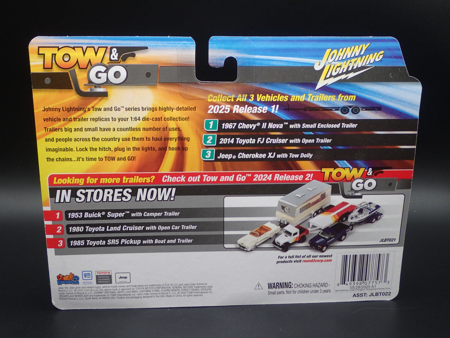 2014 TOYOTA FJ CRUISER BERRIEN & TRAILER 2025 JOHNNY WHITE LIGHTNING TOW & GO 1