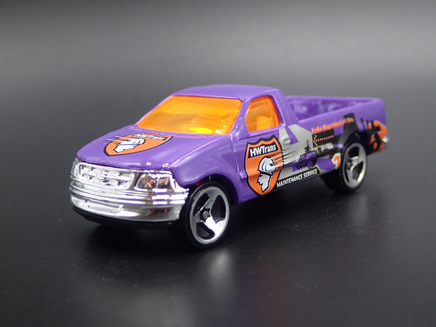 1997-2004 FORD F150 PICKUP TRUCK PURPLE 1:64 SCALE COLLECTIBLE DIECAST MODEL CAR