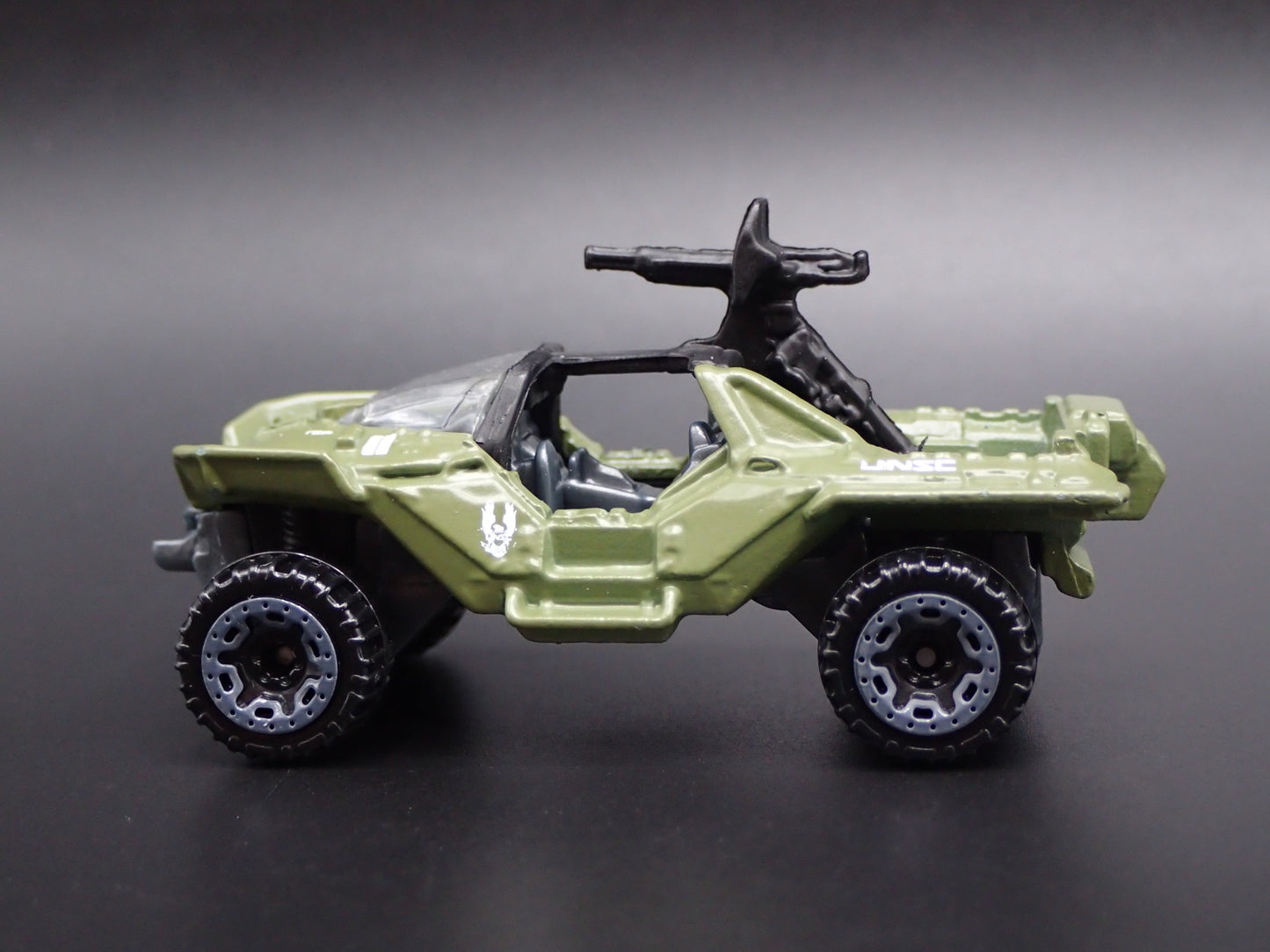 HALO UNSC WARTHOG GREEN RARE 1/64 SCALE COLLECTIBLE DIORAMA DIECAST MODEL CAR