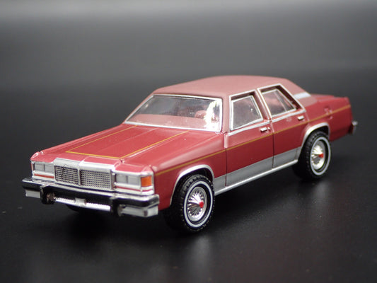 1979 79 FORD LTD SEDAN 4 FOUR DOOR RARE 1:64 SCALE DIORAMA DIECAST MODEL CAR