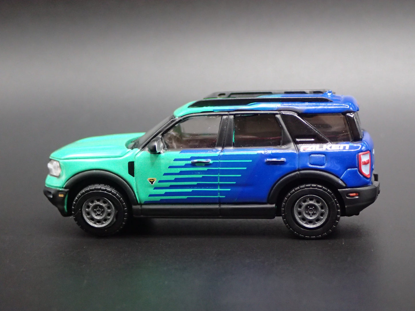 2021-2025 FORD BRONCO SPORT FALKEN TIRES 1:64 SCALE DIORAMA DIECAST MODEL CAR