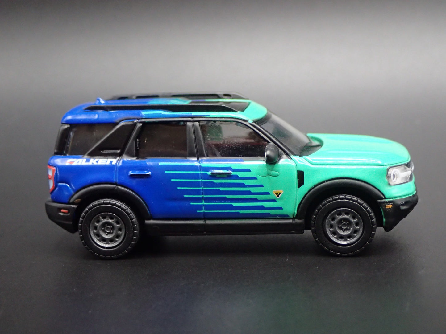 2021-2025 FORD BRONCO SPORT FALKEN TIRES 1:64 SCALE DIORAMA DIECAST MODEL CAR
