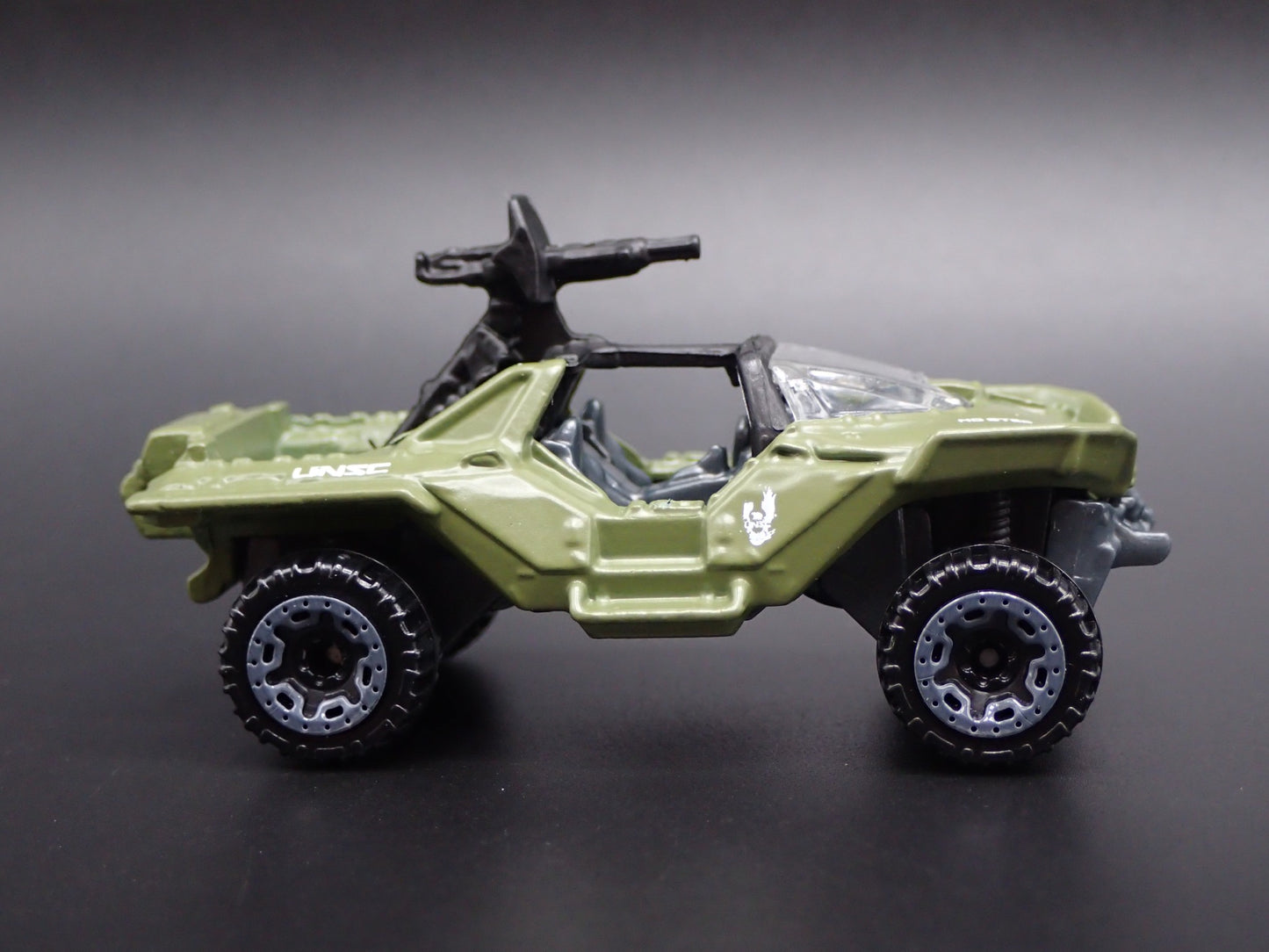 HALO UNSC WARTHOG GREEN RARE 1/64 SCALE COLLECTIBLE DIORAMA DIECAST MODEL CAR