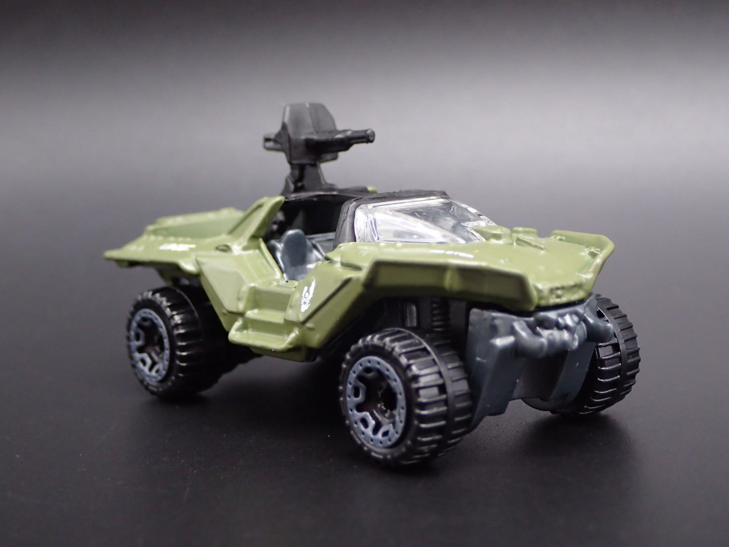 HALO UNSC WARTHOG GREEN RARE 1/64 SCALE COLLECTIBLE DIORAMA DIECAST MODEL CAR