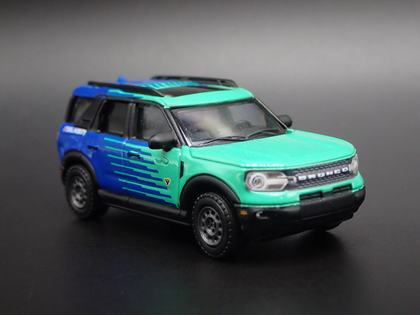 2021-2025 FORD BRONCO SPORT FALKEN TIRES 1:64 SCALE DIORAMA DIECAST MODEL CAR