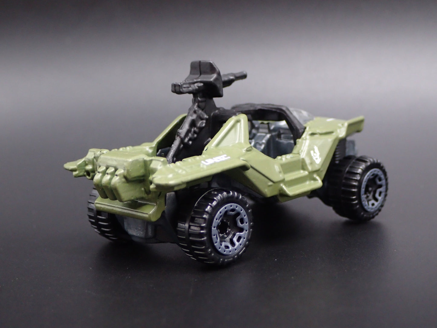 HALO UNSC WARTHOG GREEN RARE 1/64 SCALE COLLECTIBLE DIORAMA DIECAST MODEL CAR