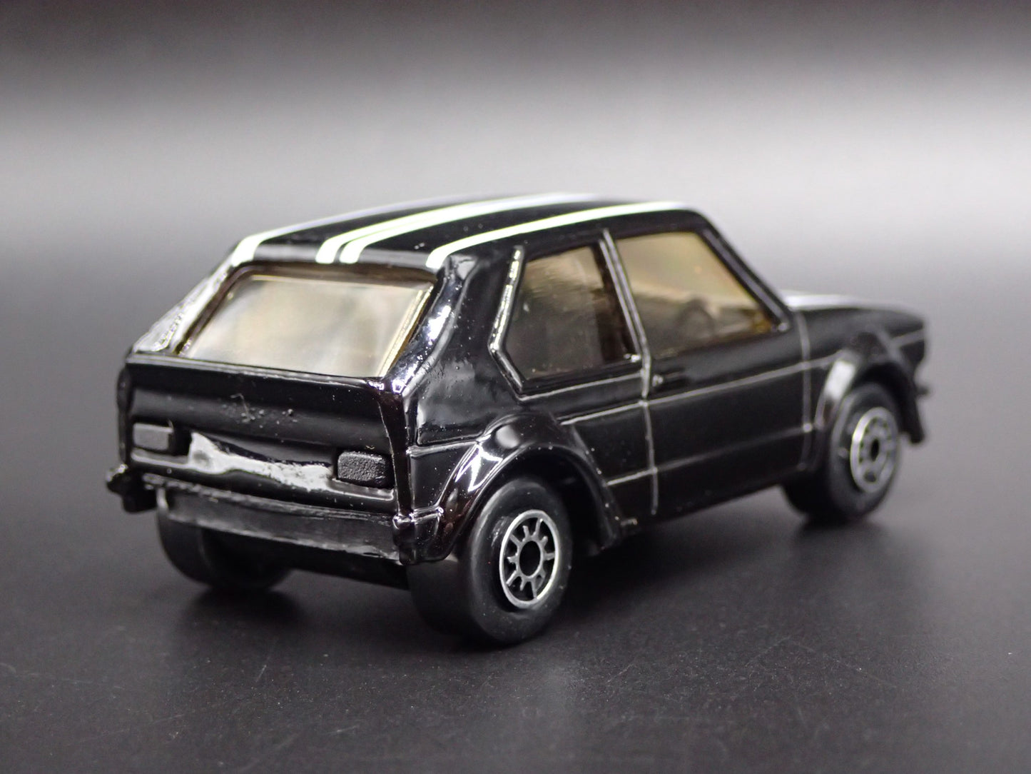 VW VOLKSWAGEN GOLF GTI MK1 BLACK RARE 1:64 SCALE COLLECTIBLE DIECAST MODEL CAR