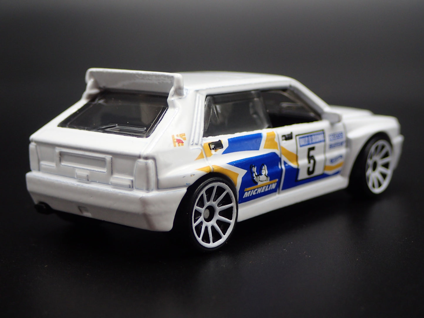 1987-1994 LANCIA DELTA INTEGRALE RACE CAR MICHELIN 1:64 SCALE DIECAST MODEL CAR