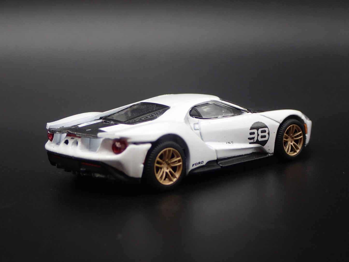 2017-2022 FORD GT #98 KEN MILES, LLYOD RUBY TRIBUTE 1:64 SCALE DIECAST MODEL CAR