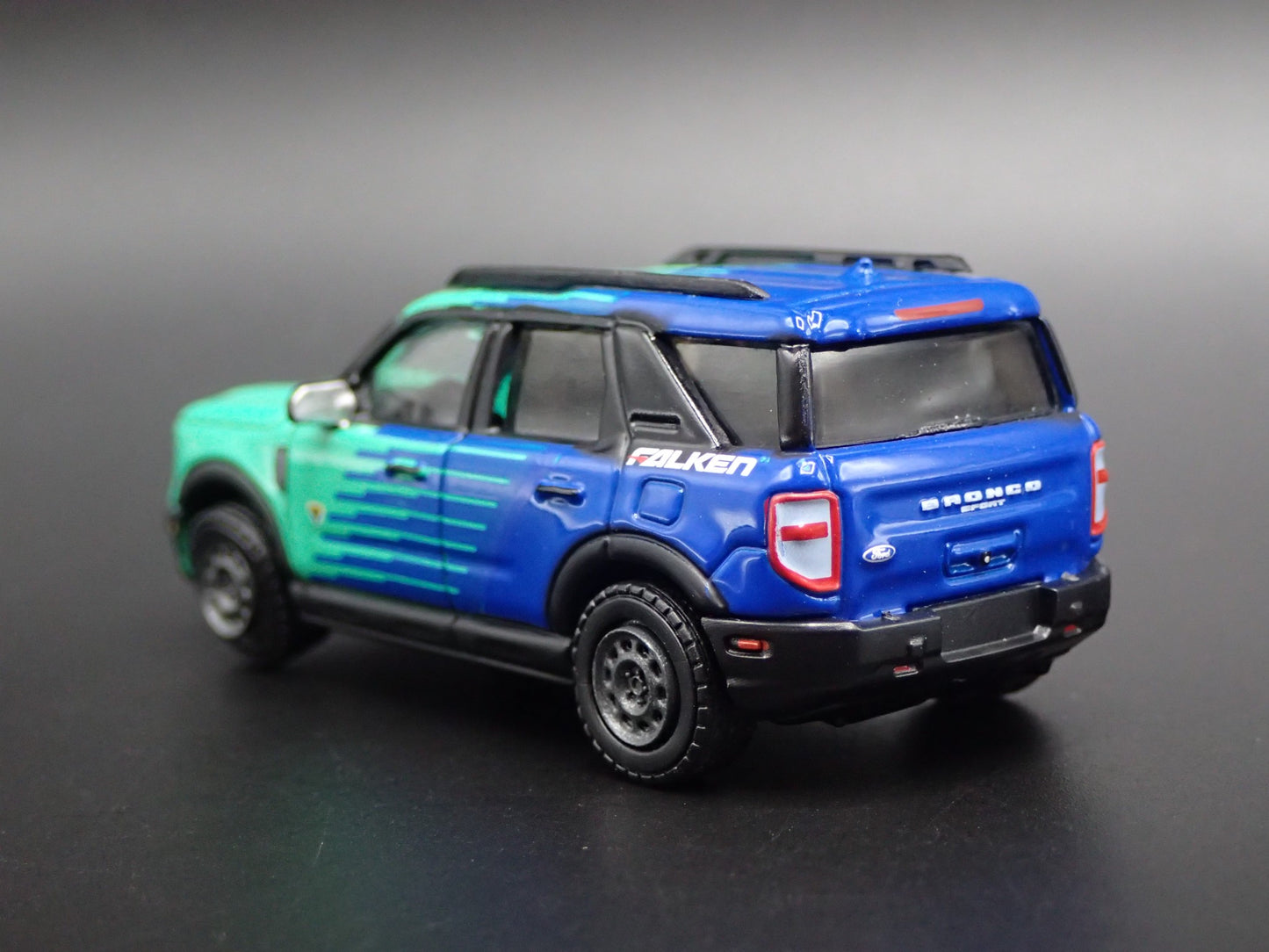 2021-2025 FORD BRONCO SPORT FALKEN TIRES 1:64 SCALE DIORAMA DIECAST MODEL CAR