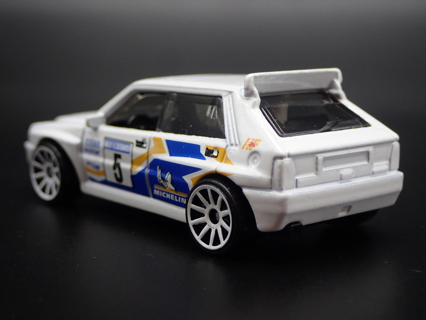 1987-1994 LANCIA DELTA INTEGRALE RACE CAR MICHELIN 1:64 SCALE DIECAST MODEL CAR
