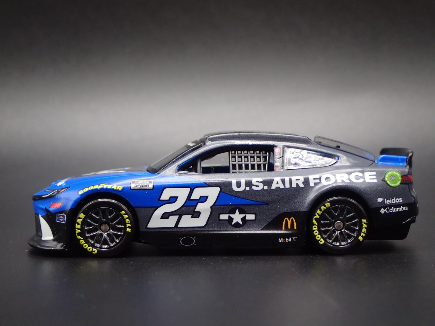 2024 TOYOTA CAMRY 23 BUBBA WALLACE AIR FORCE NASCAR 1:64 SCALE DIECAST MODEL CAR