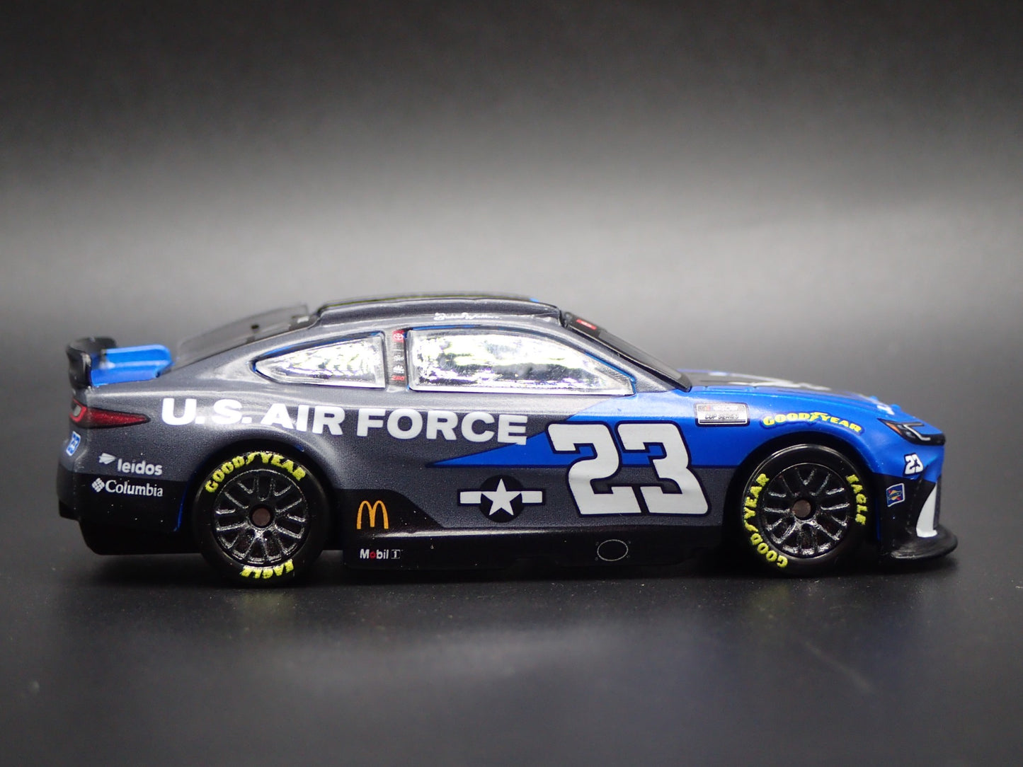 2024 TOYOTA CAMRY 23 BUBBA WALLACE AIR FORCE NASCAR 1:64 SCALE DIECAST MODEL CAR