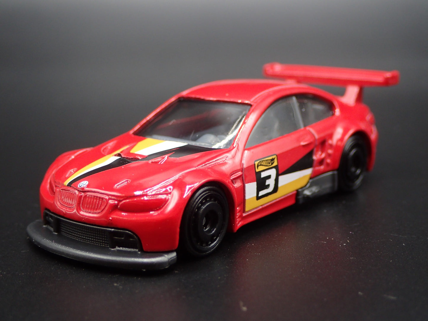 2007-2013 BMW M3 GT2 E92 RED 1:64 SCALE COLLECTIBLE DIORAMA DIECAST MODEL CAR