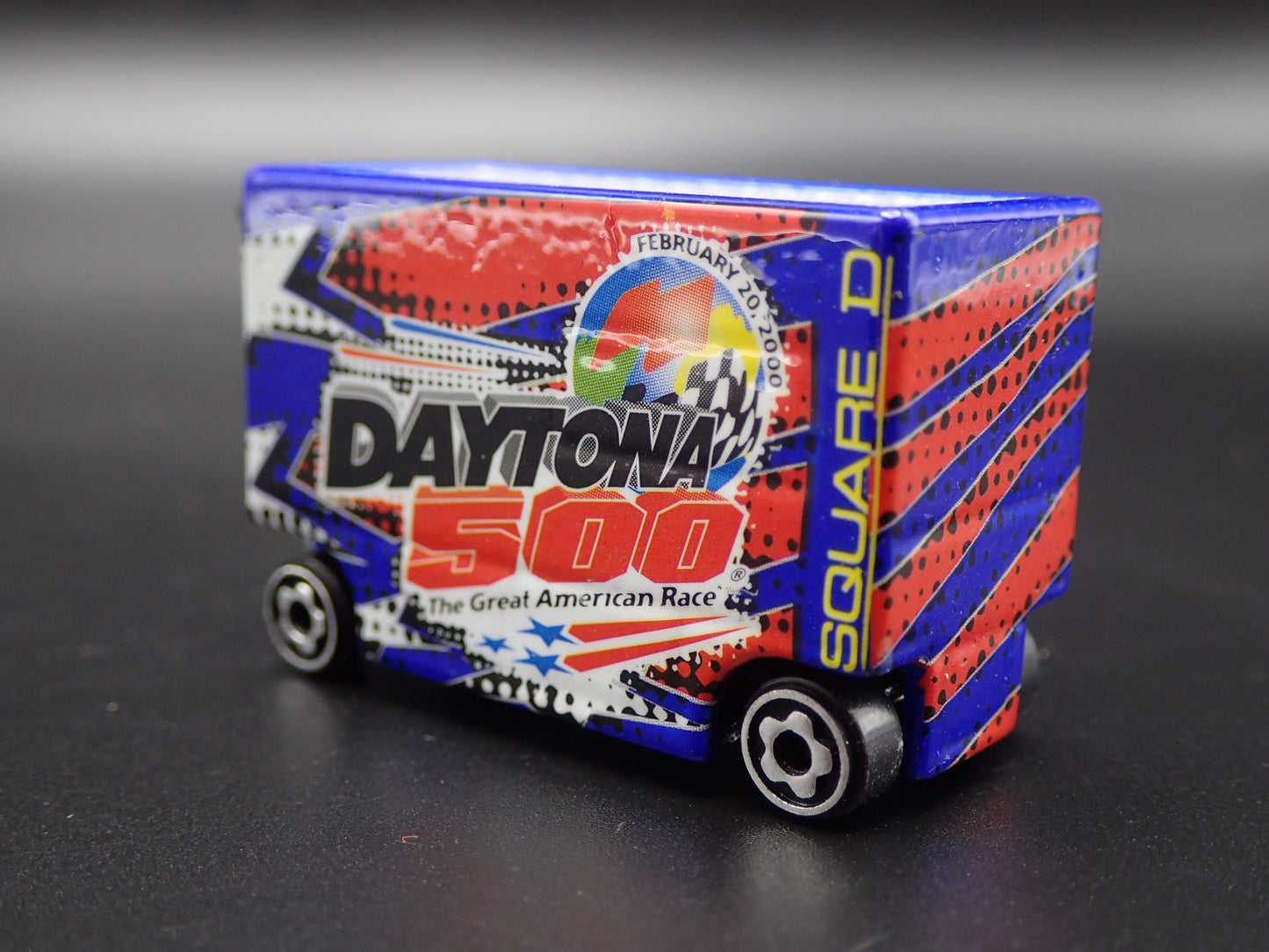 NASCAR TOOL CART WAR WAGON DAYTONA 500 SQUARE D 1:64 SCALE DIECAST MODEL CAR