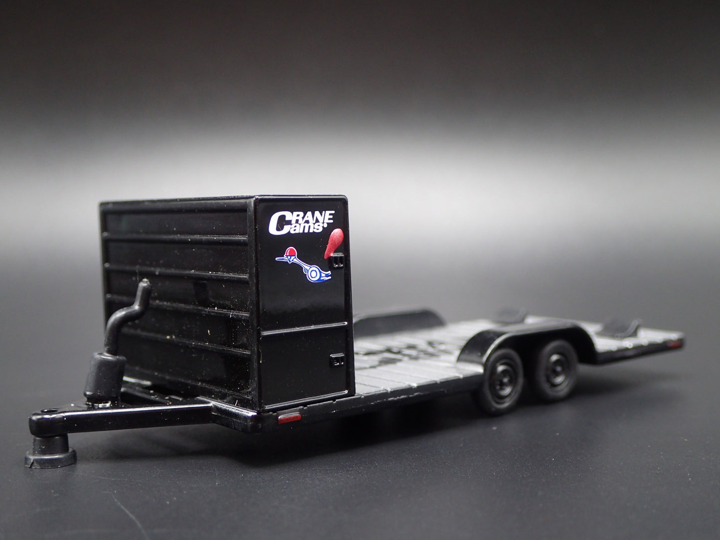 CRANE CAMS RACING FLATBED CAR HAULER TRAILER 1:64 SCALE DIORAMA PROP MODEL CAR