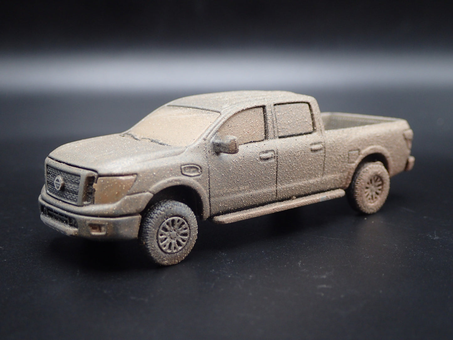 2016-2024 NISSAN TITAN XD PRO-4X  TRUCK CUSTOM MUD 1:64 SCALE DIECAST MODEL CAR