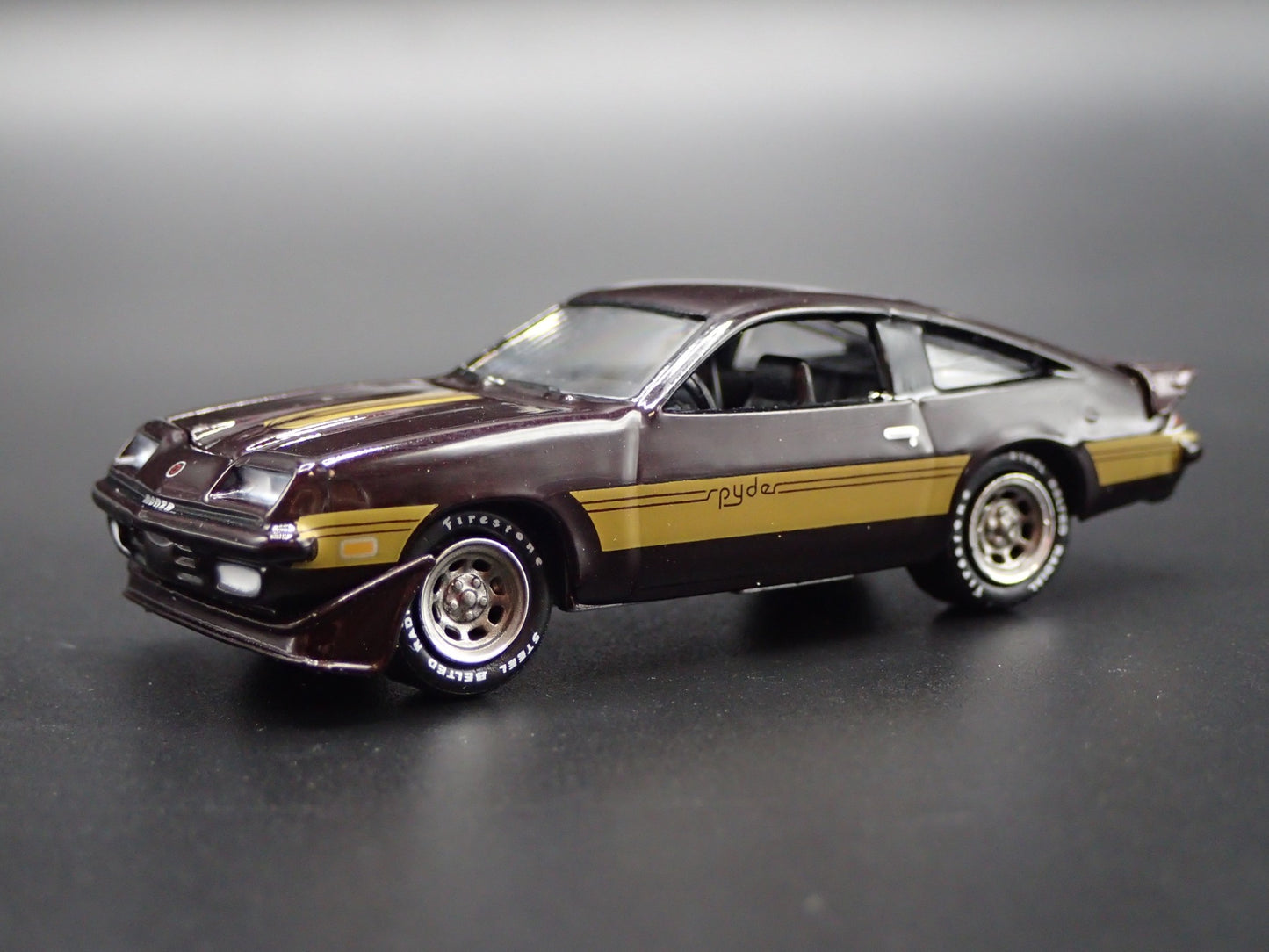 1980 80 CHEVY CHEVROLET MONZA SPYDER RARE 1/64 SCALE DIORAMA DIECAST MODEL CAR