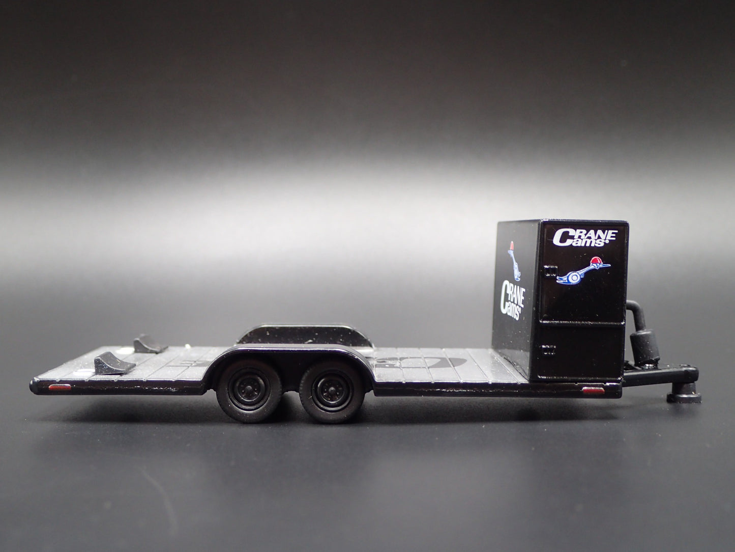 CRANE CAMS RACING FLATBED CAR HAULER TRAILER 1:64 SCALE DIORAMA PROP MODEL CAR