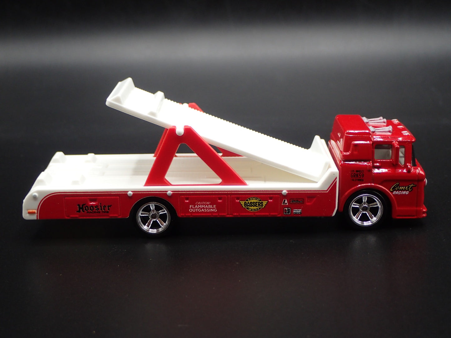 FORD COE C800 RAMP TRUCK MULTI CAR RACING HAULER 1:64 SCALE DIECAST MODEL CAR