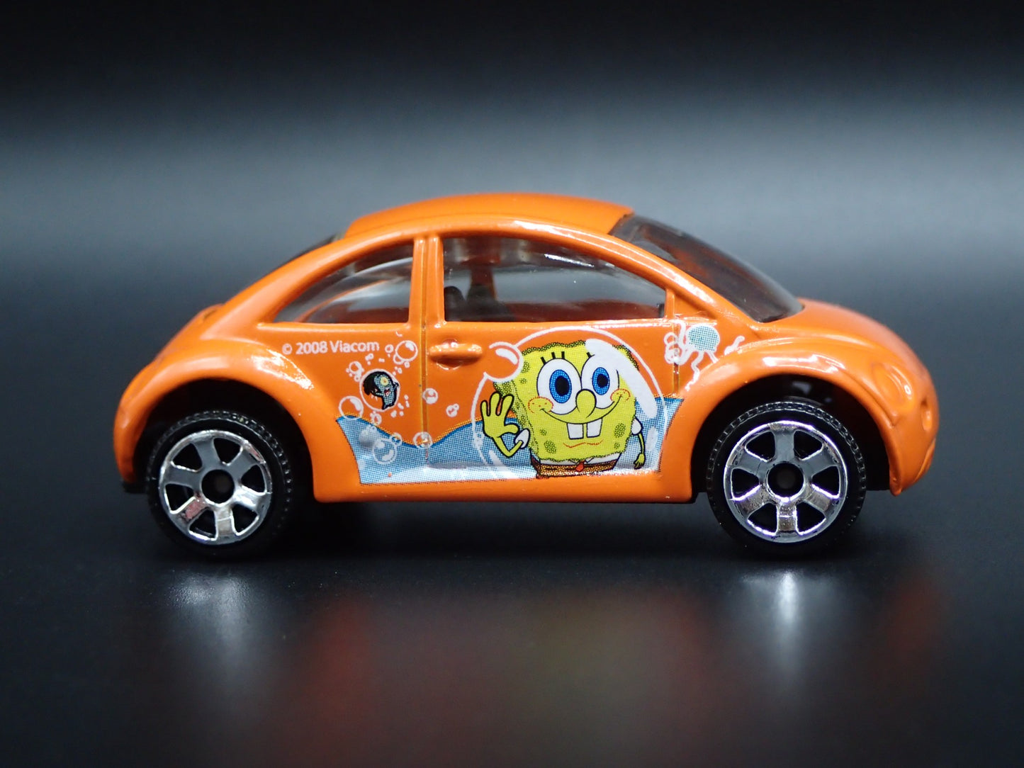 1998-2011 VW VOLKSWAGEN NEW BEETLE BUG SPONGEBOB 1:64 SCALE DIECAST MODEL CAR