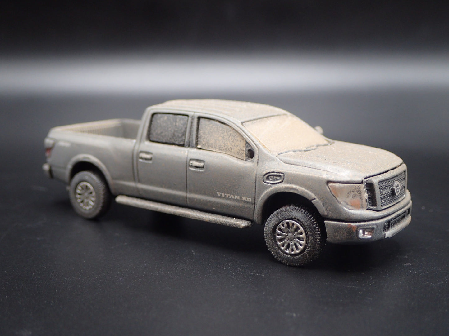 2016-2024 NISSAN TITAN XD PRO-4X  TRUCK CUSTOM MUD 1:64 SCALE DIECAST MODEL CAR