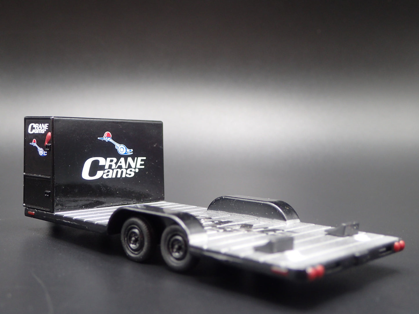 CRANE CAMS RACING FLATBED CAR HAULER TRAILER 1:64 SCALE DIORAMA PROP MODEL CAR