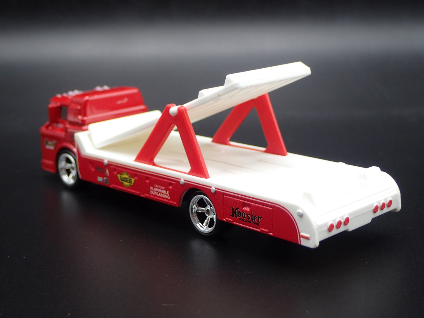 FORD COE C800 RAMP TRUCK MULTI CAR RACING HAULER 1:64 SCALE DIECAST MODEL CAR