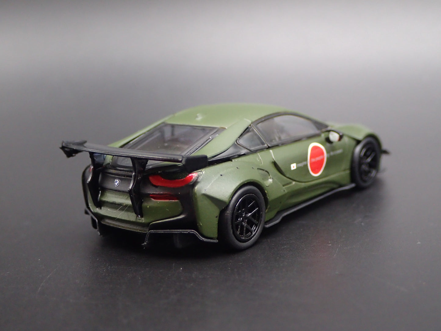 2014-2020 BMW i8 LIBERTY WALK LBWK RARE 1:64 SCALE DIORAMA DIECAST MODEL CAR