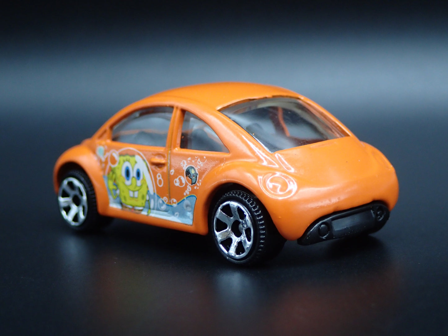 1998-2011 VW VOLKSWAGEN NEW BEETLE BUG SPONGEBOB 1:64 SCALE DIECAST MODEL CAR