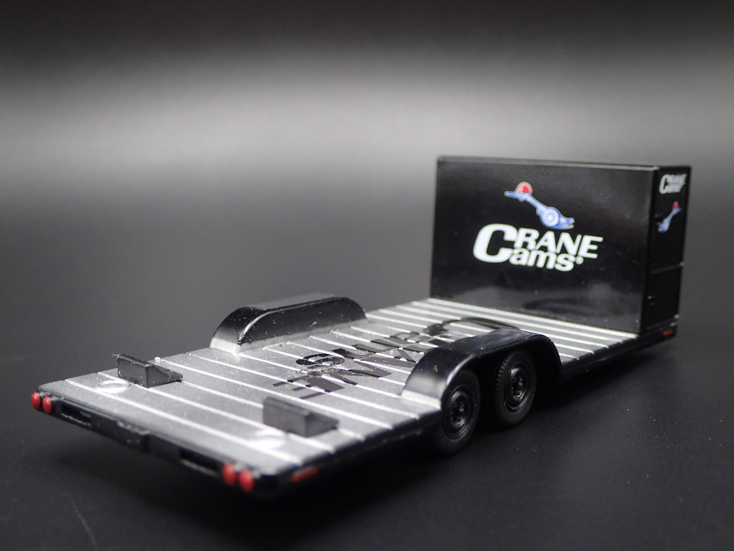 CRANE CAMS RACING FLATBED CAR HAULER TRAILER 1:64 SCALE DIORAMA PROP MODEL CAR