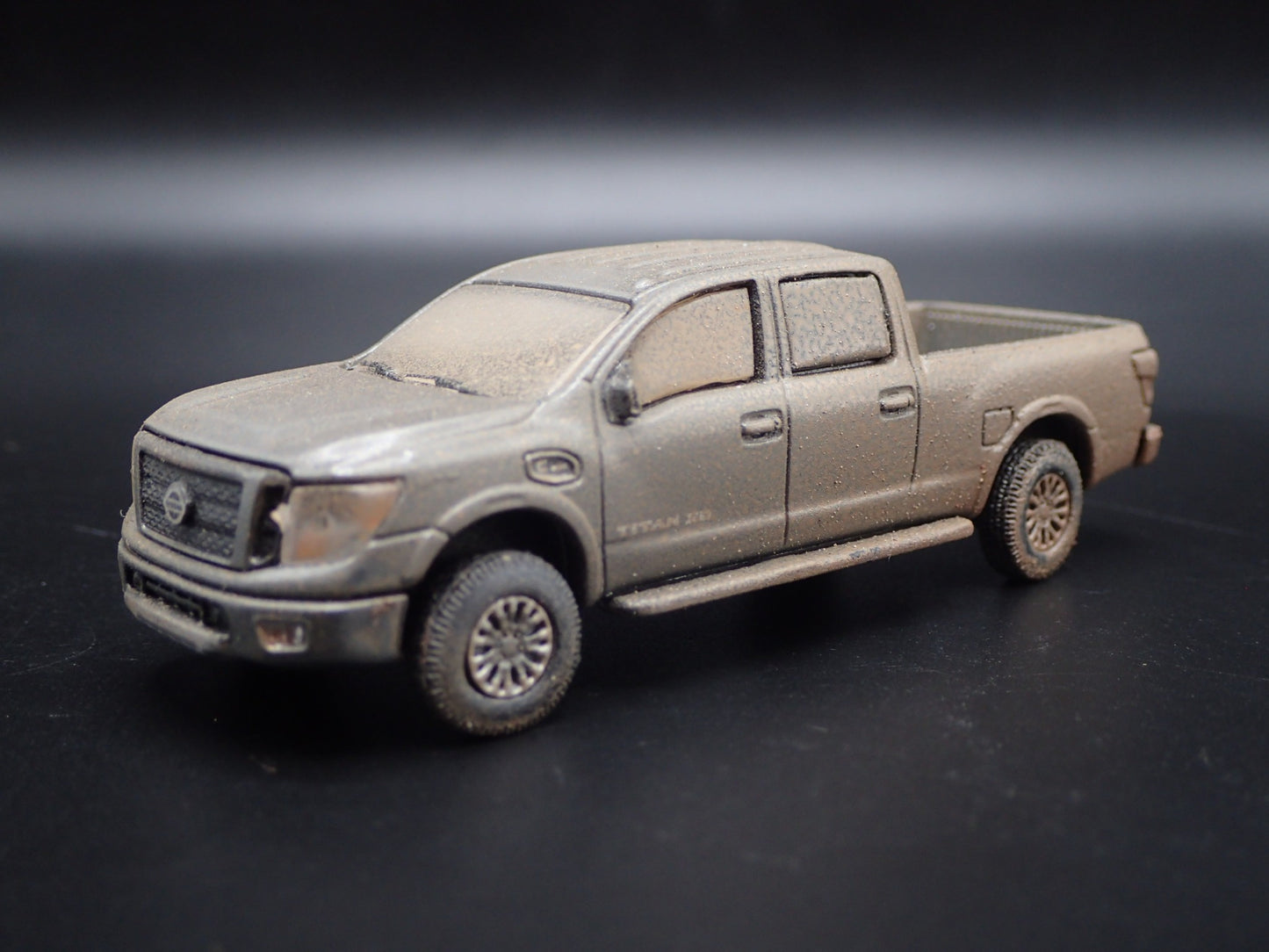 2016-2024 NISSAN TITAN XD PRO-4X  TRUCK CUSTOM MUD 1:64 SCALE DIECAST MODEL CAR