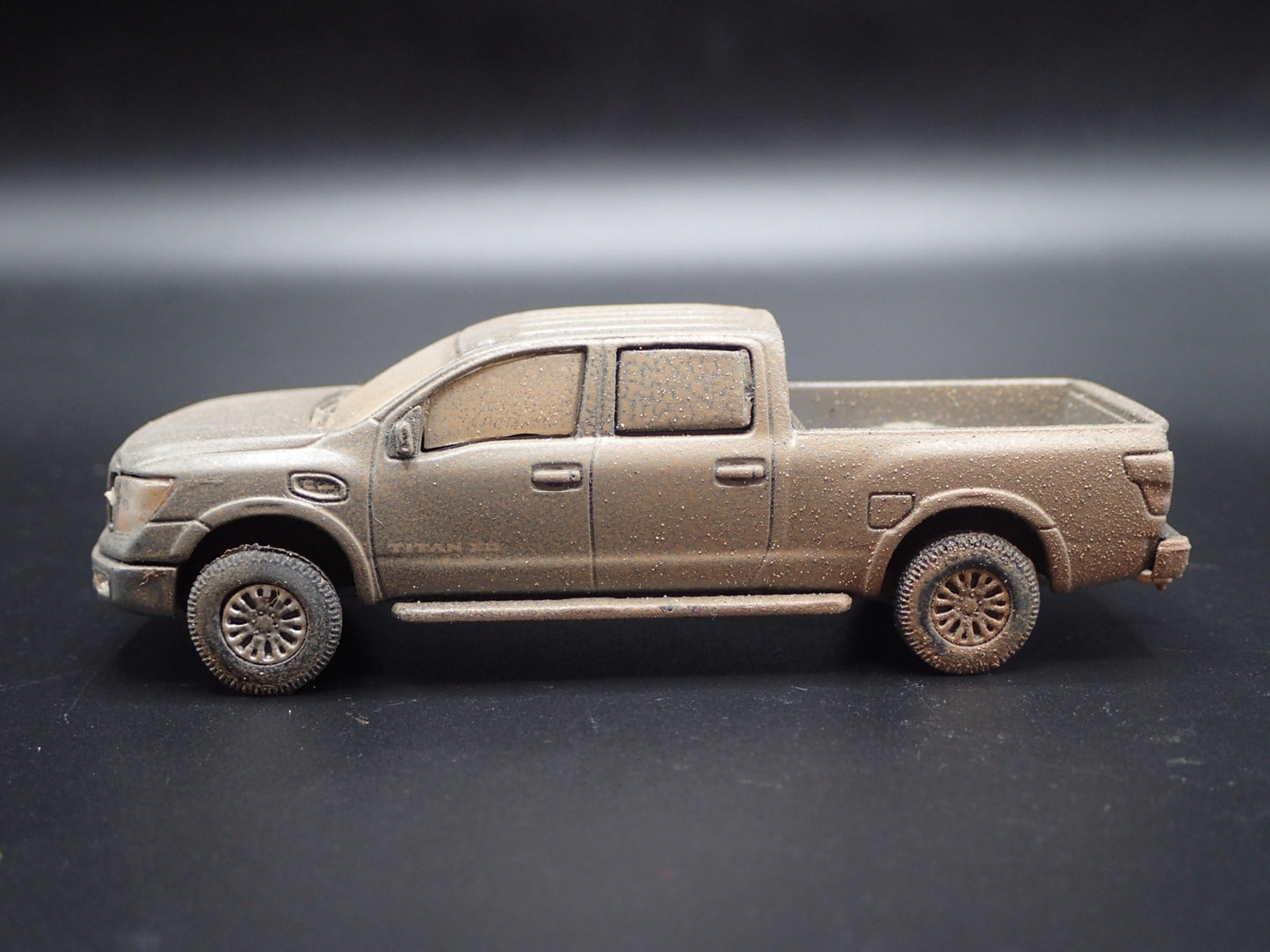 2016-2024 NISSAN TITAN XD PRO-4X  TRUCK CUSTOM MUD 1:64 SCALE DIECAST MODEL CAR