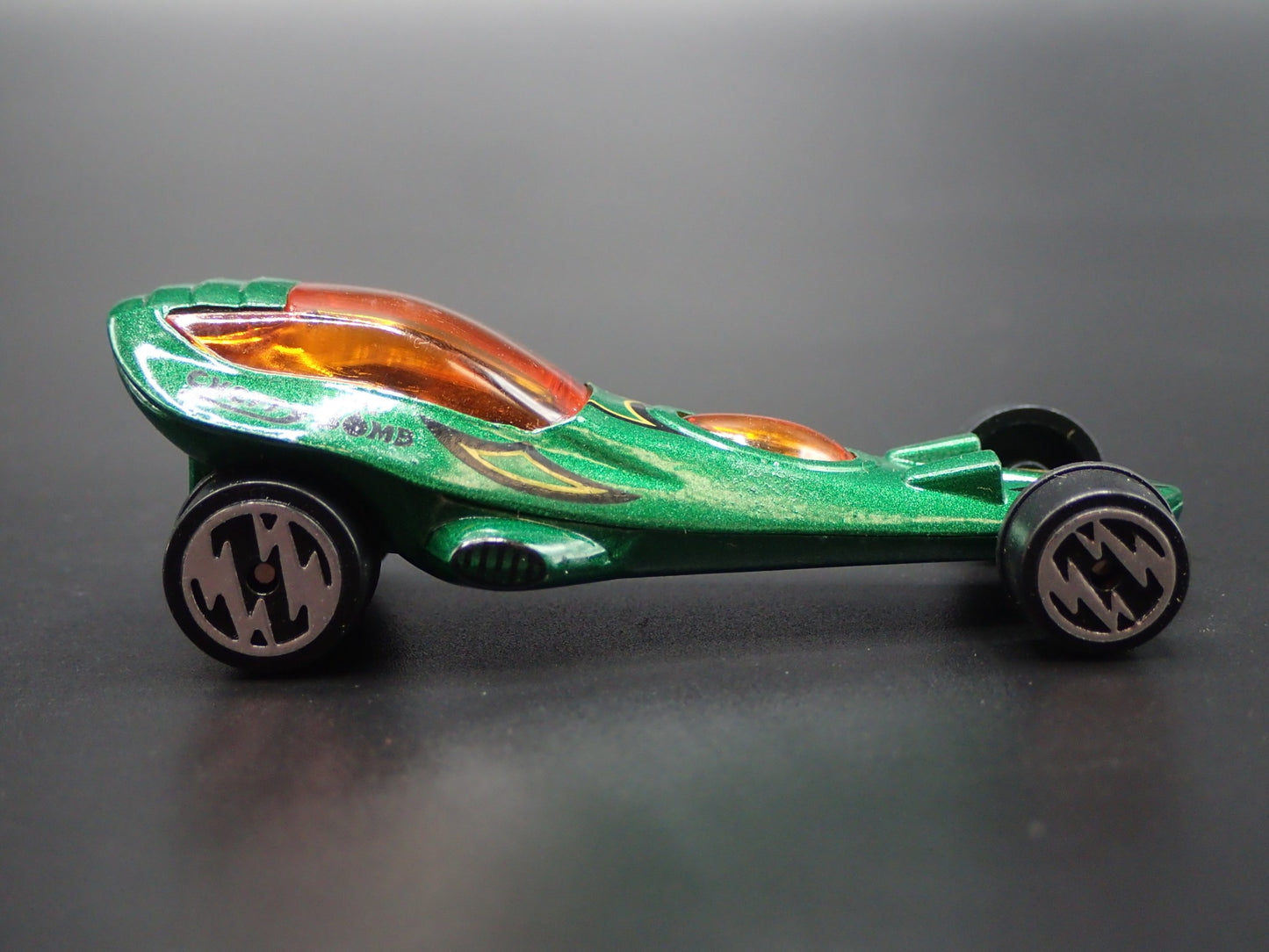 CHERRY BOMB DRAGSTER TOM DANIELS CUSTOM GREEN 1:64 SCALE DIECAST MODEL CAR