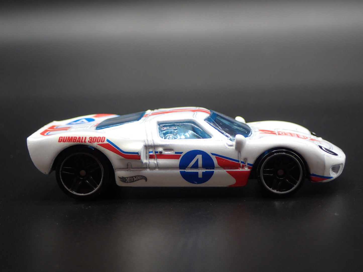 1965 65 FORD GT40 GULF GUMBALL 3000 1:64 SCALE COLLECTIBLE DIECAST MODEL CAR