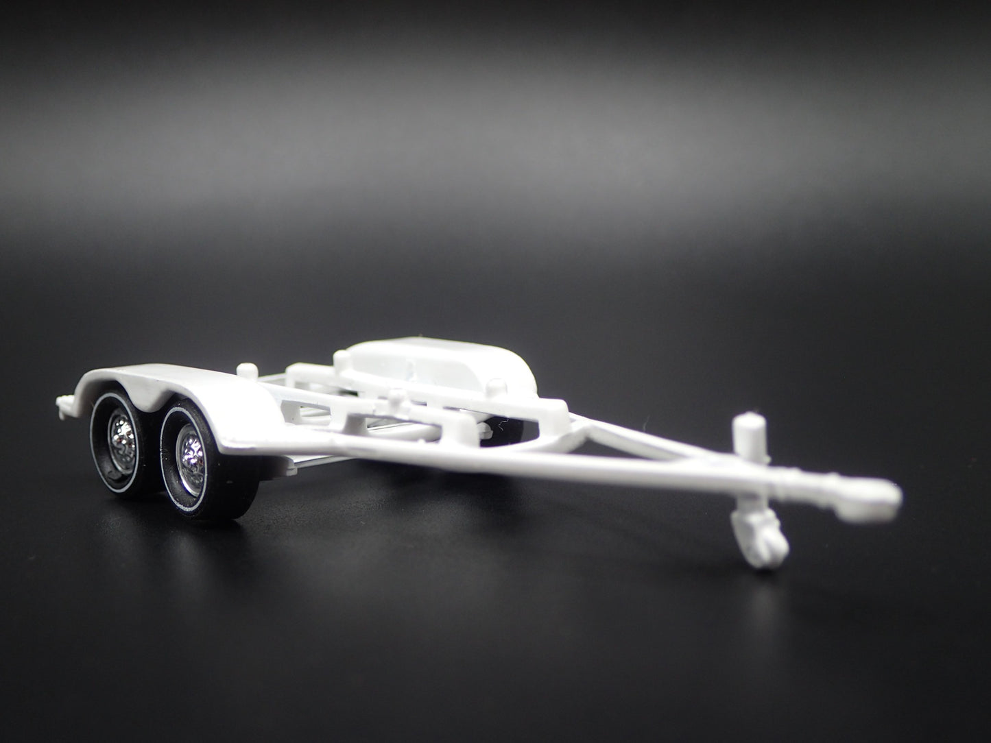 BOAT TRAILER WHITE RARE 1/64 SCALE DIORAMA PROP COLLECTIBLE MODEL TRAILER