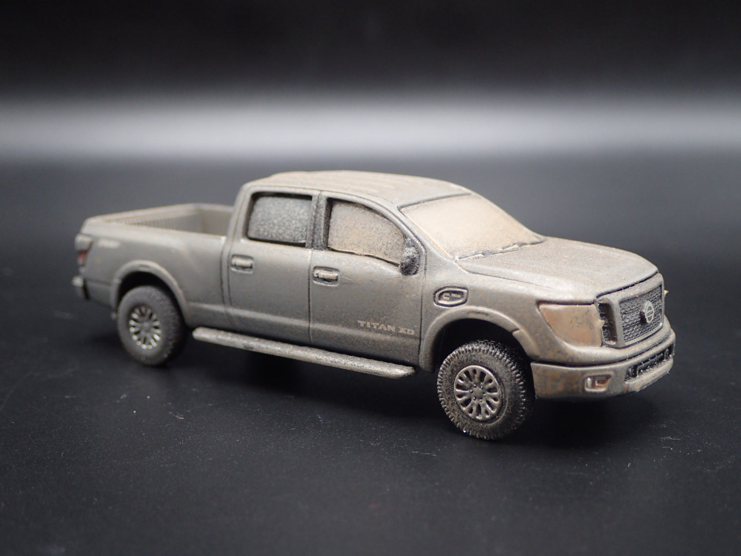 2016-2024 NISSAN TITAN XD PRO-4X  TRUCK CUSTOM MUD 1:64 SCALE DIECAST MODEL CAR