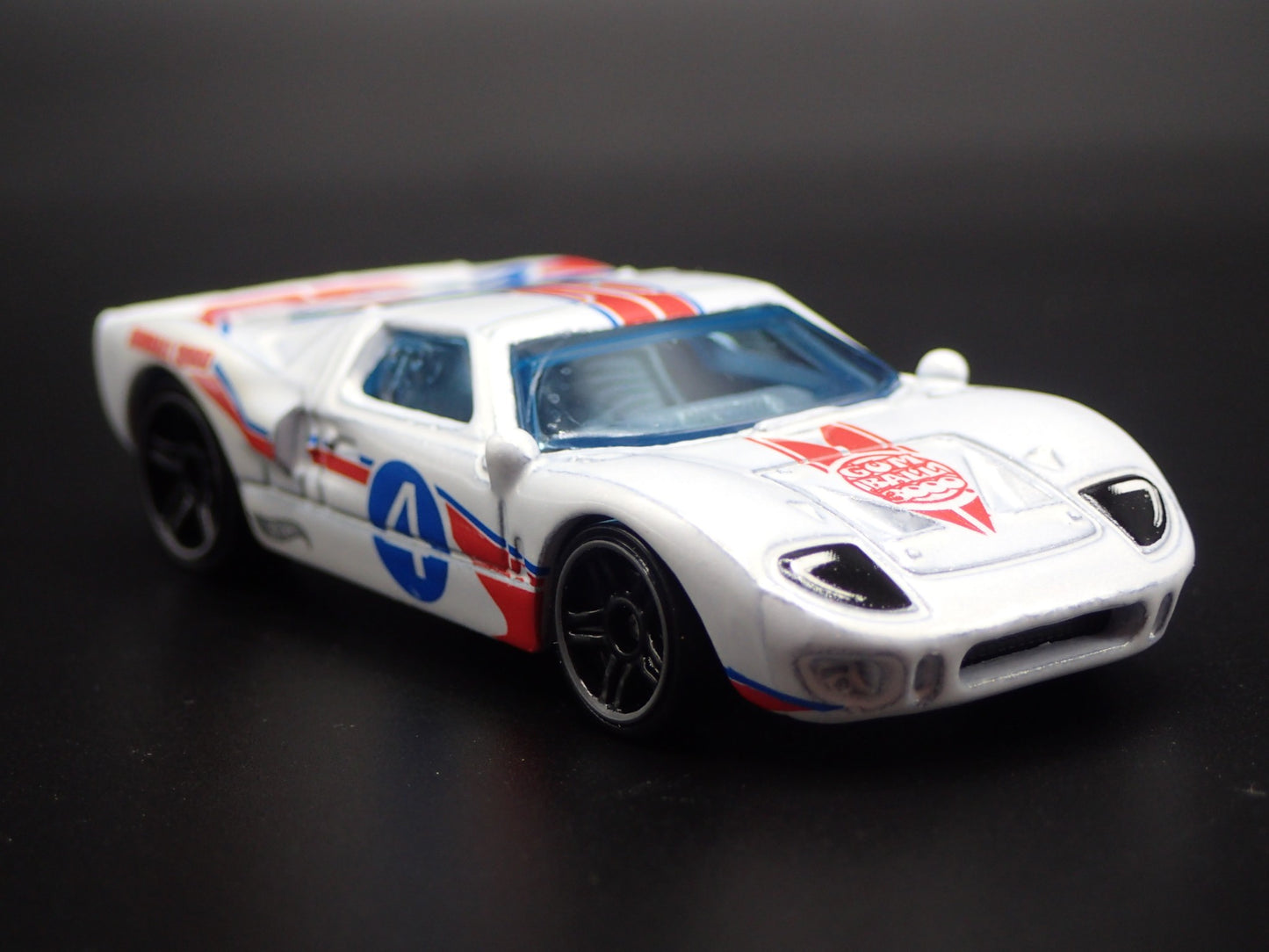 1965 65 FORD GT40 GULF GUMBALL 3000 1:64 SCALE COLLECTIBLE DIECAST MODEL CAR