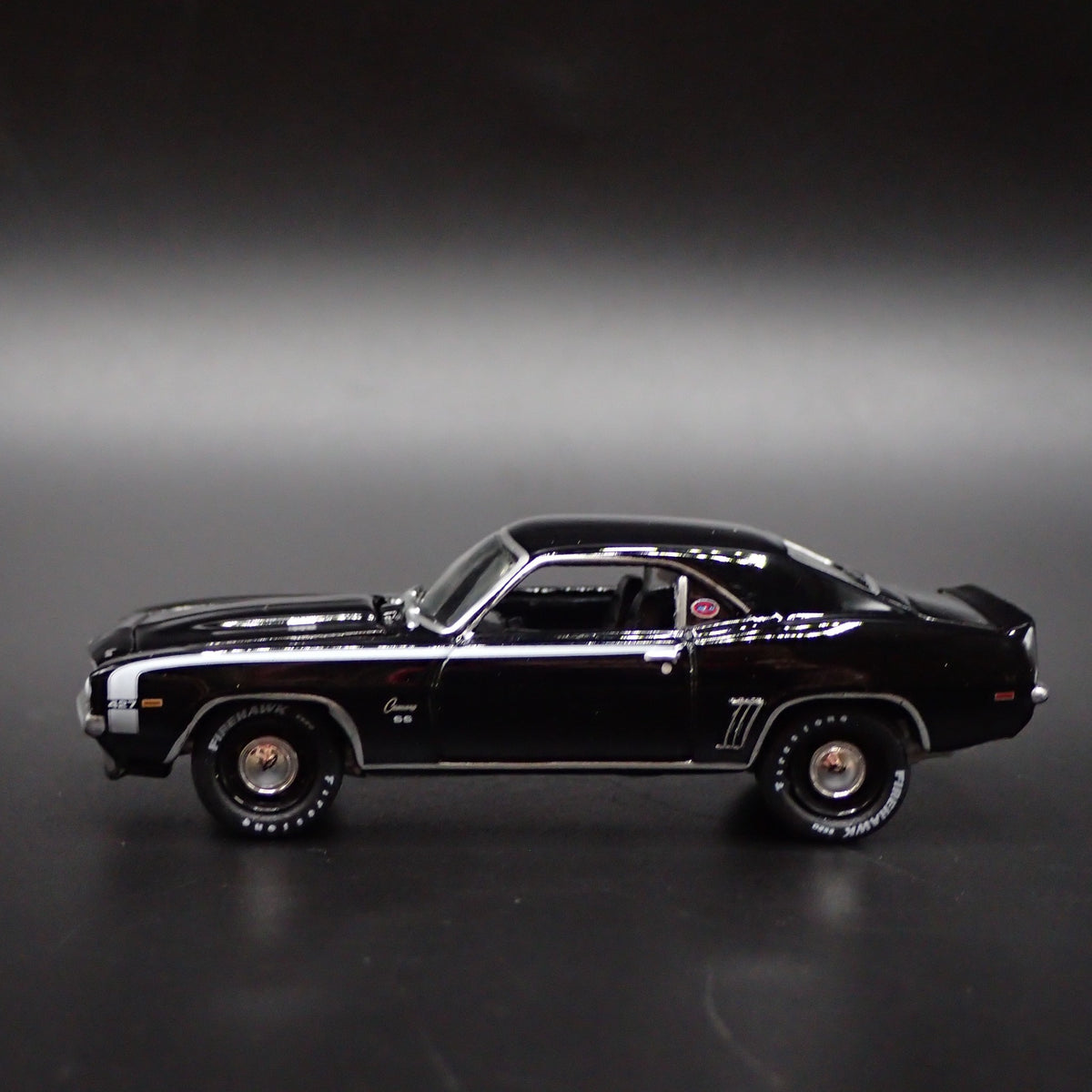 1969 69 CHEVY CHEVROLET CAMARO SS BLK 1:64 SCALE COLLECTIBLE DIECAST MODEL CAR