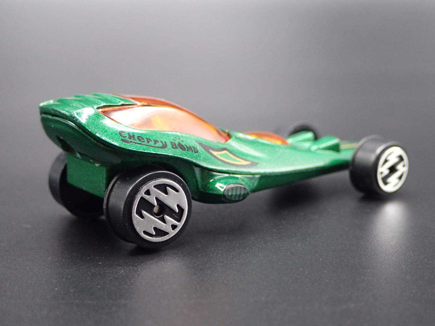 CHERRY BOMB DRAGSTER TOM DANIELS CUSTOM GREEN 1:64 SCALE DIECAST MODEL CAR