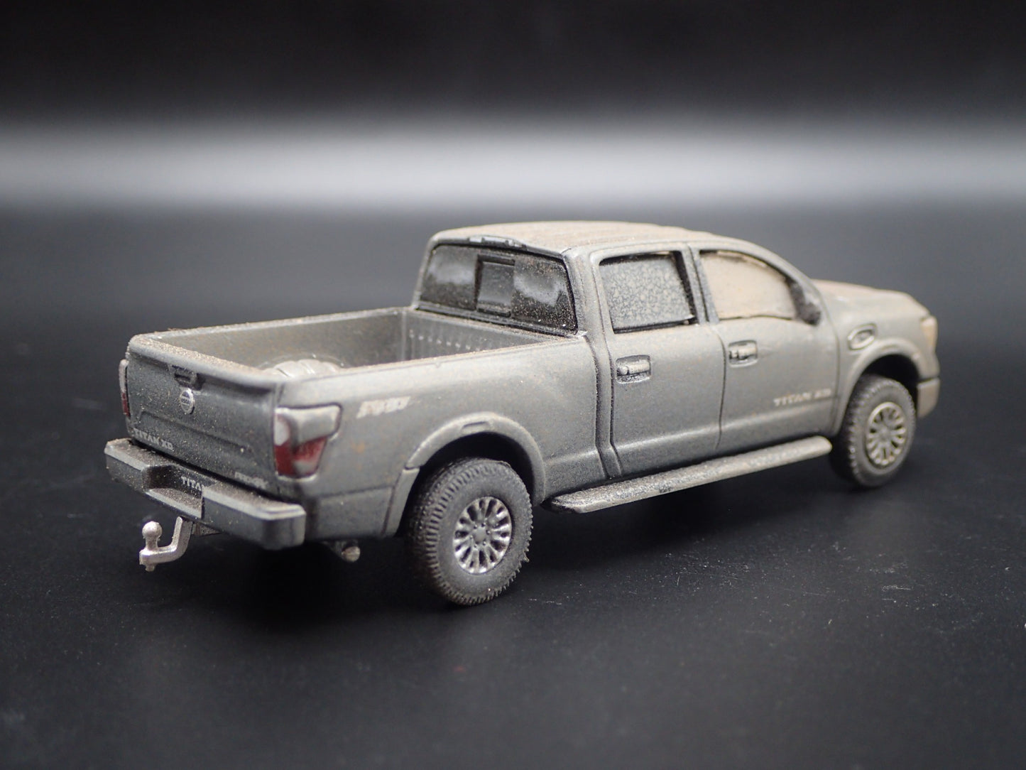 2016-2024 NISSAN TITAN XD PRO-4X  TRUCK CUSTOM MUD 1:64 SCALE DIECAST MODEL CAR