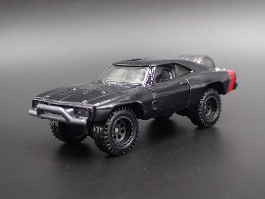 1970 70 DODGE CHARGER OFF-ROAD FURIOUS 7 1:64 SCALE DIORAMA DIECAST MODEL CAR